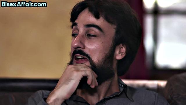 Ink horny bae gets eaten out in bi 3way