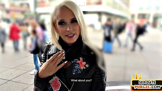 Real German MILF POV fucked in hotel room after BJ