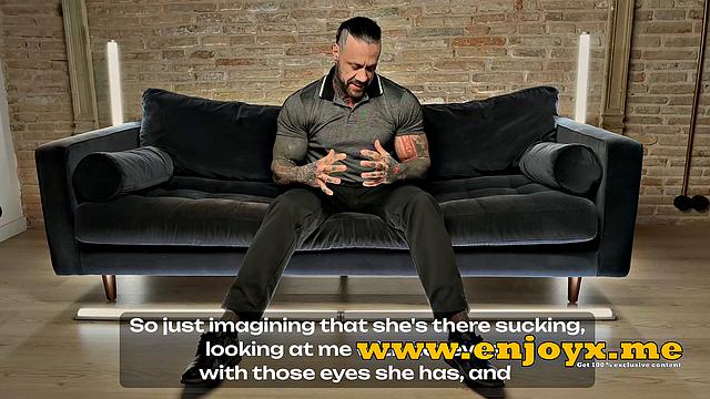 Horny brunette receives raunchy fuck-fest from inked lover, culminating in a super-hot cum tonguing session - total hd!