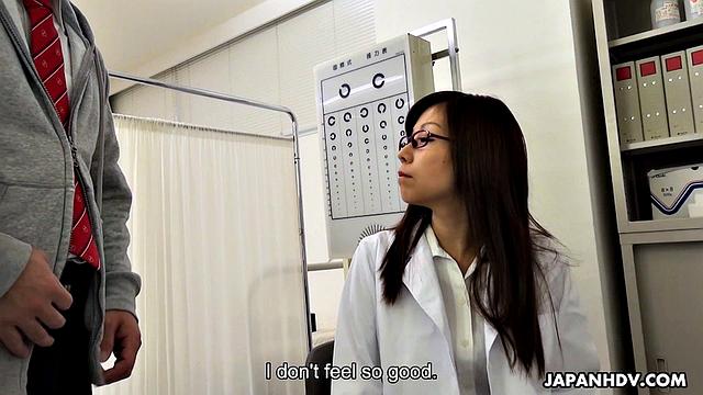 Hot Nurse Chihiro Akino Blackmailed Into Sex