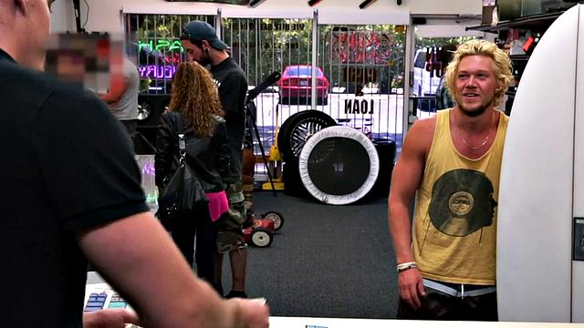 Pawn guy filled with nice dick in tight anal hole