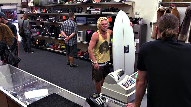 Pawn guy filled with nice dick in tight anal hole