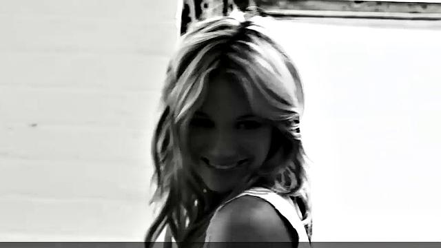 Katrina Bowden shows lingerie