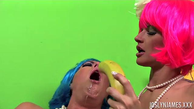 Neon Lesbians! With Joslyn James and Jesica James