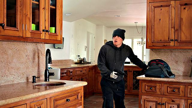 Blindsided: Episode 2: Hardcore action with a tattooed chick getting her trimmed pussy licked & doggystyle fucked in blindfolded action