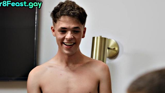 Skinny twink fucks jock sex doll till cumshot