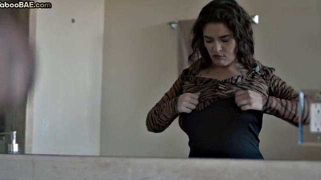 Big-titted taboo stepdaughter fucked after pussylicking