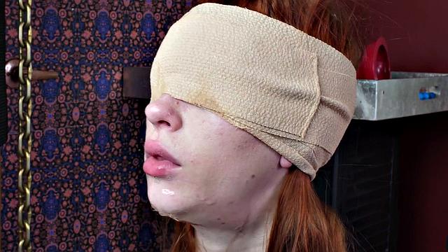 Alexa Nova mouth fucked in BDSM