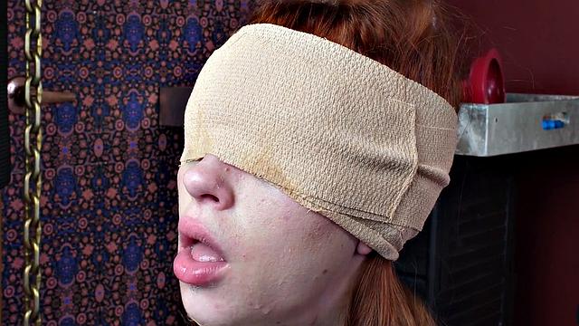 Alexa Nova mouth fucked in BDSM