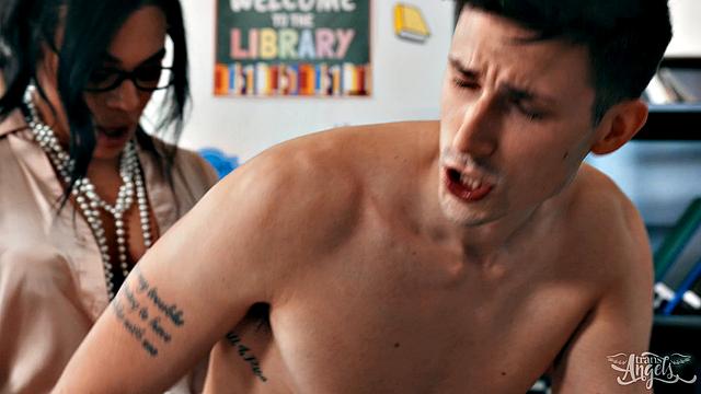 Horny Librarian Wants Her Ass Filled