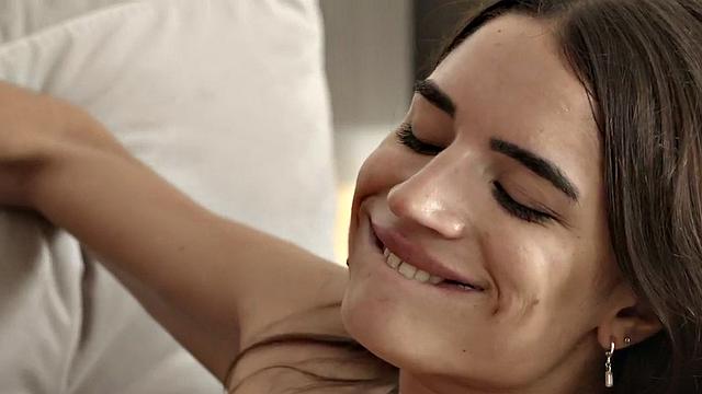 21yo GF sensually fucked in pussy by her BF before blowjob