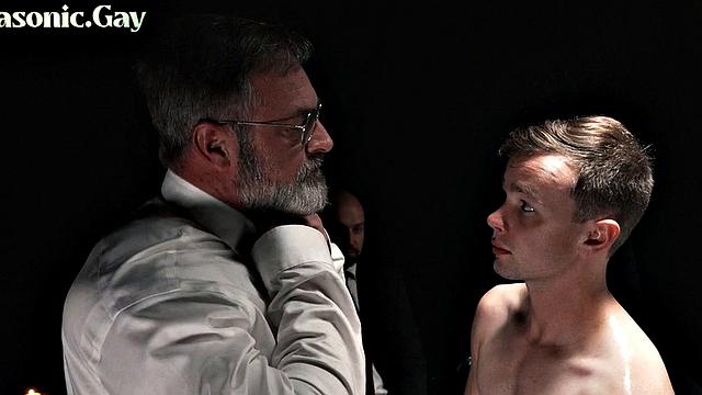 Assplowed Mason's Apprentice Learns to Obey Master