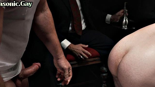 Assplowed Mason's Apprentice Learns to Obey Master