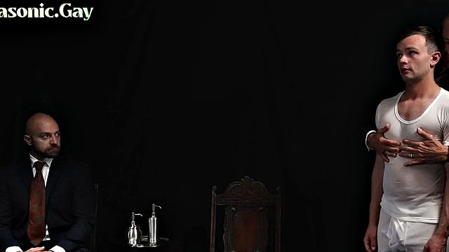 Assplowed Mason's Apprentice Learns to Obey Master