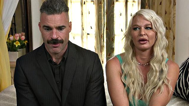 Submissive BDSM MILF whipped and throat fucked by BF