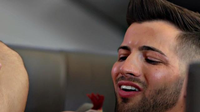 BBC dude barebacks white guy in missionary in asshole