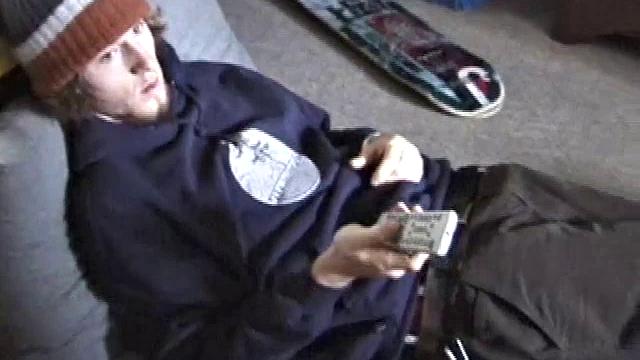 Eddy reclines in the sauna and looks at a porn magazine until a boner pops out of his shorts. Some serious stroking makes him bust a huge nut. Eddy then showers and poses naked for us.