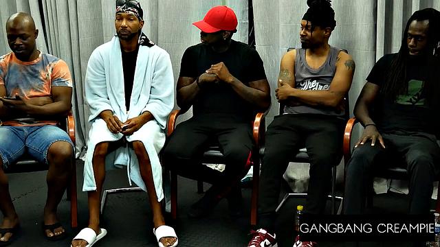 GangbangCreampie - HOT LATINA Gets Gangbanged And Deepthroated