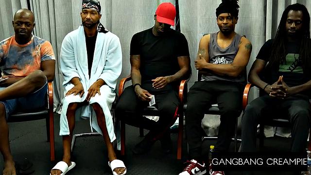 GangbangCreampie - HOT LATINA Gets Gangbanged And Deepthroated