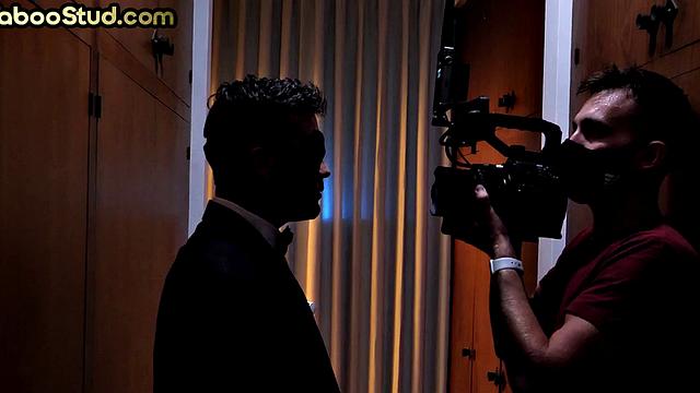 Outdoor stud barebacked by his stepbrother by the pool