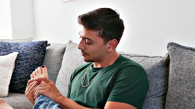 Redhead maid deepthroating