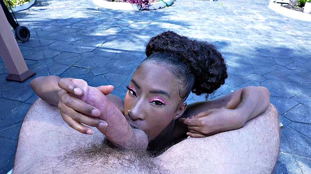 Mini Stallion is hot and tatted