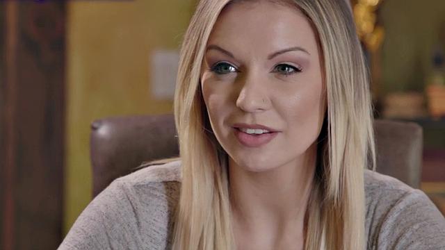 Blonde housewife with huge tits takes on two big black cocks before getting a messy facial