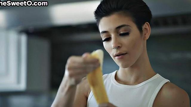 Cute babe gently pussyfucked by her BF