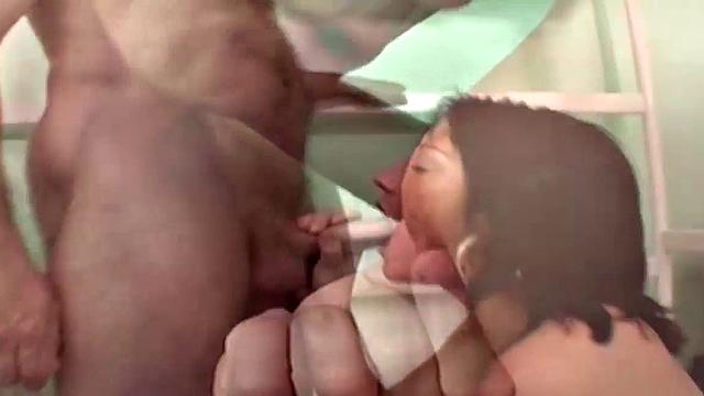 Older man has sex with chubby teen