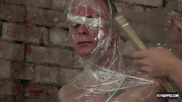E-stim Cum Drain - Cameron James and Sebastian Kane