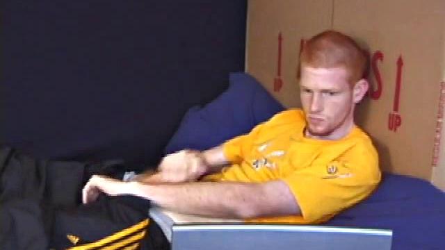 Young Tristian's Hot Solo Scene: Bathroom Jerk Off and Mirror Cum Shot