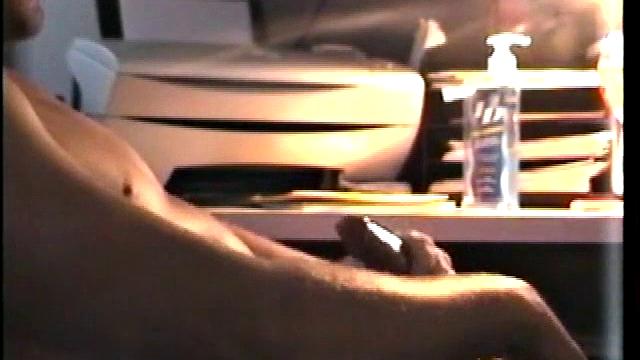 Stroking My Roommate Zack