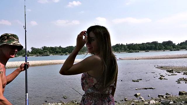 Euro Beach Threesome