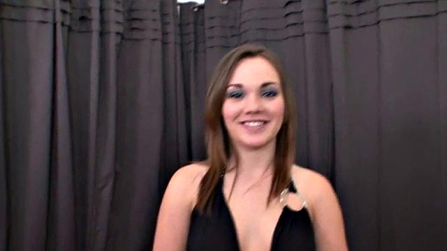 Krystal Jordan sucks dick and gives a handjob