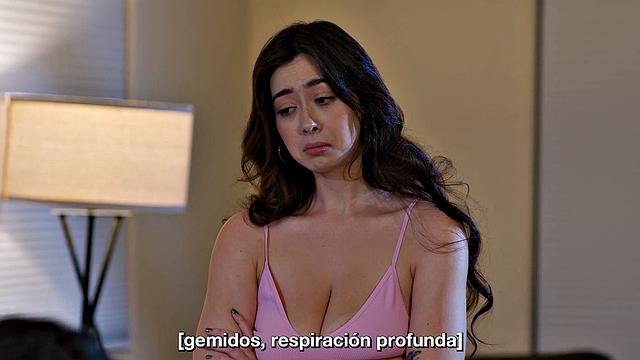 Chloe Surreal Joins MILF Penny Barber For Hot Threesome With Stepson! SPANISH SUBTITLES