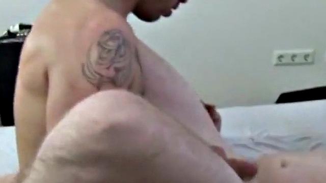 German amateur bareback fucked after shower BJ with BF