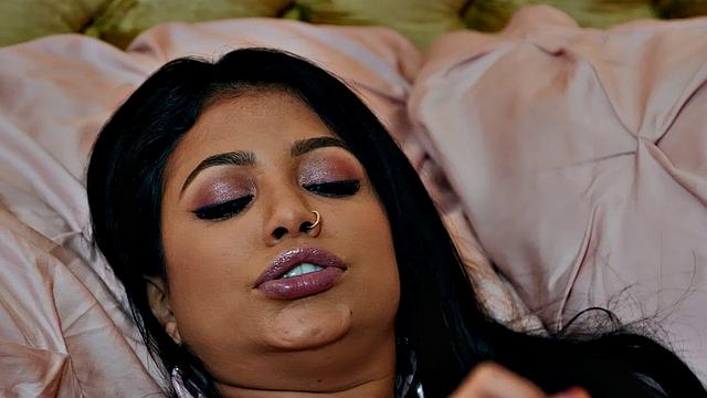 Check out July's hottest solo play in the living room with small tits, boots, and vibrator action!