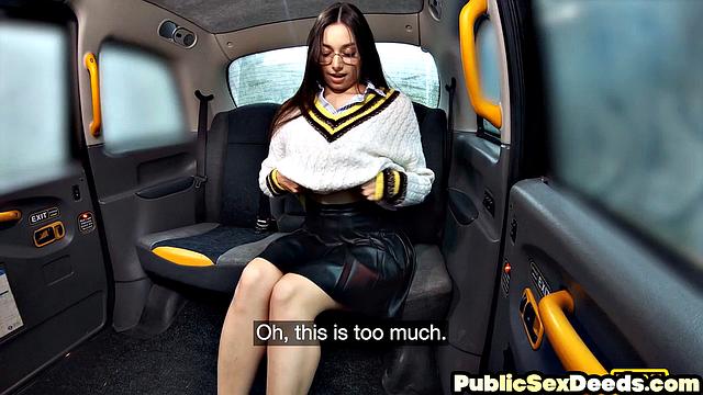 Pervy passenger flashing cabbie