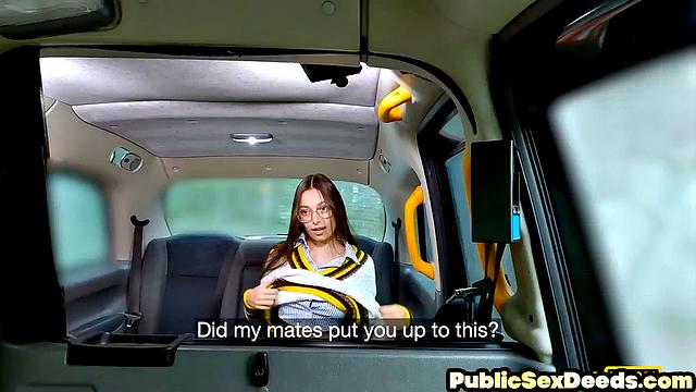 Pervy passenger flashing cabbie