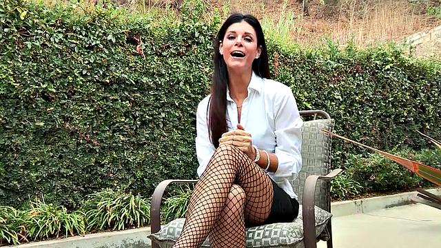 Slutty anal MILF seduced by after masturbating hard