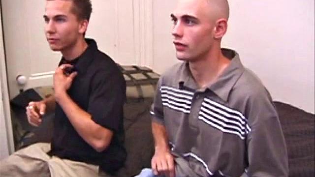 Brock is back and he's joined by Nick. The boys are anxious to strip naked and get started. Nick's mouth finds its way onto Brock's cock and he works that meat, much to Brock's pleasure.