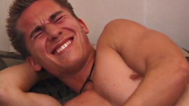 Brock is back and he's joined by Nick. The boys are anxious to strip naked and get started. Nick's mouth finds its way onto Brock's cock and he works that meat, much to Brock's pleasure.