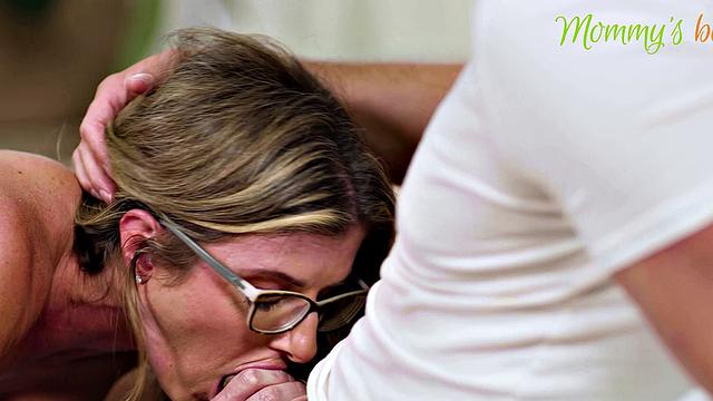 OUT OF THE FAMILY - Naughty Stepdaughter Jill Taylor Likes To Watch Her Hot Stepmom Fuck