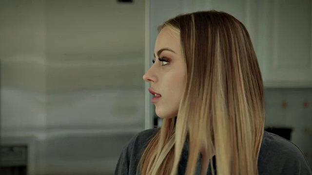 BF nails busty brunette after oral sex in the bedroom