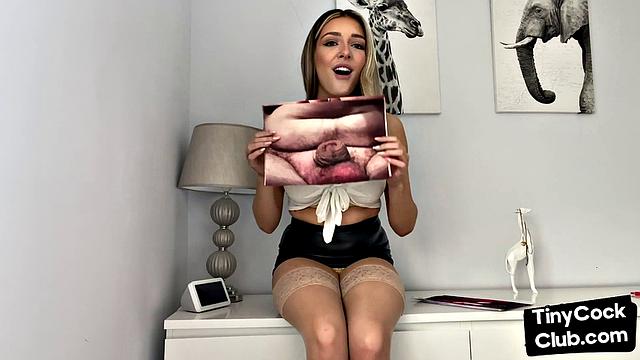 SPH amateur babe humiliates cocks in solo dirty talk