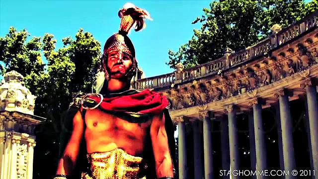 two roman studs go wild with passionate gay sex