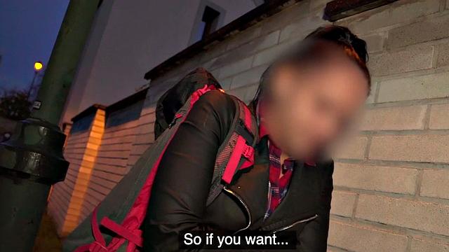 21yo college babe banged by fake priest in back of van