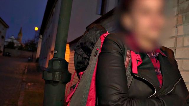 21yo college babe banged by fake priest in back of van