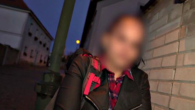 21yo college babe banged by fake priest in back of van