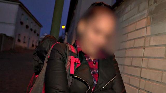 21yo college babe banged by fake priest in back of van